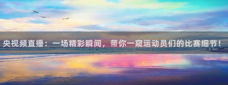 央视频直播：一场精彩瞬间，带你一窥运动员们的比赛细节！